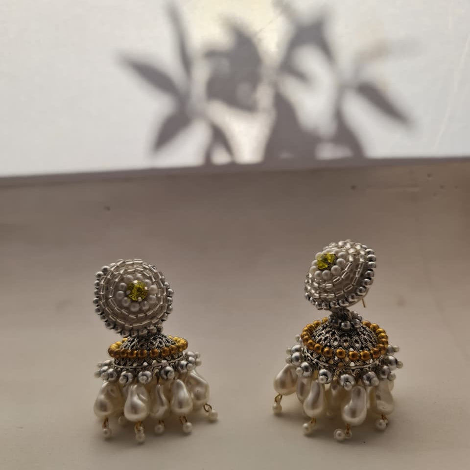 EARRINGS: CHAMBEELI JHUMKA