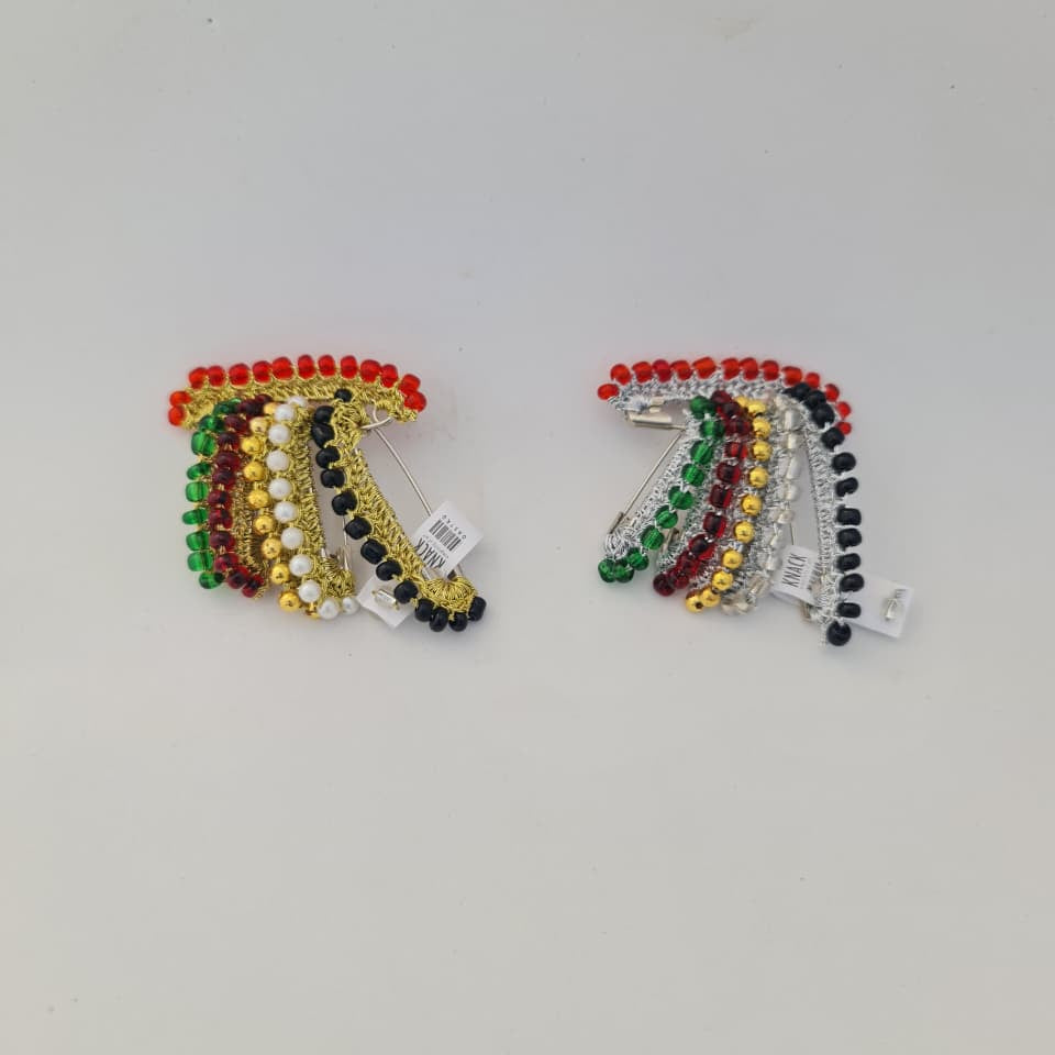 HUM SATH SATH BROOCH (PACK OF 6)