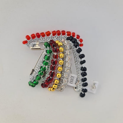 HUM SATH SATH BROOCH (PACK OF 6)