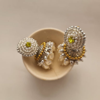 EARRINGS: CHAMBEELI JHUMKA