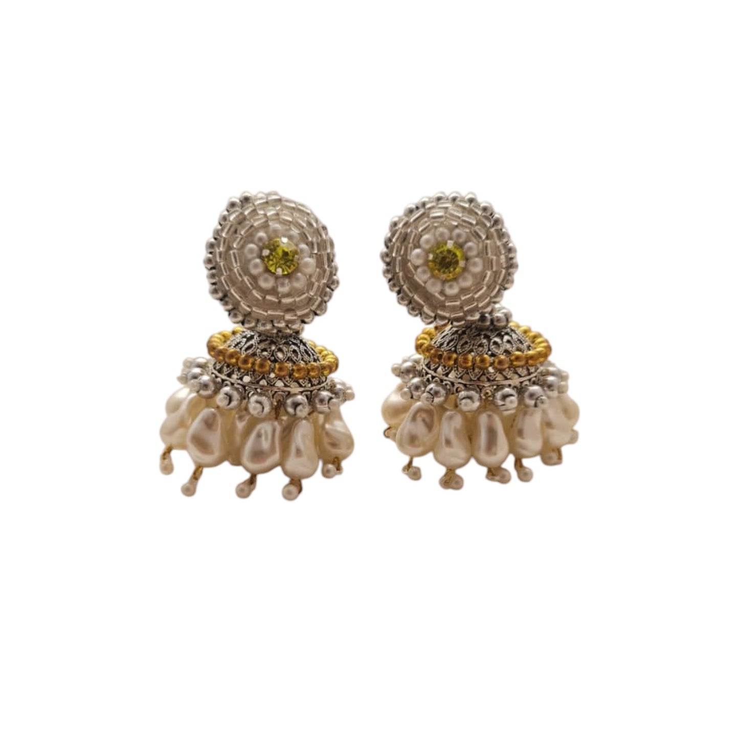 EARRINGS: CHAMBEELI JHUMKA