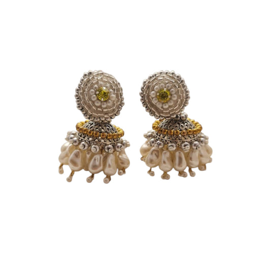 EARRINGS: CHAMBEELI JHUMKA