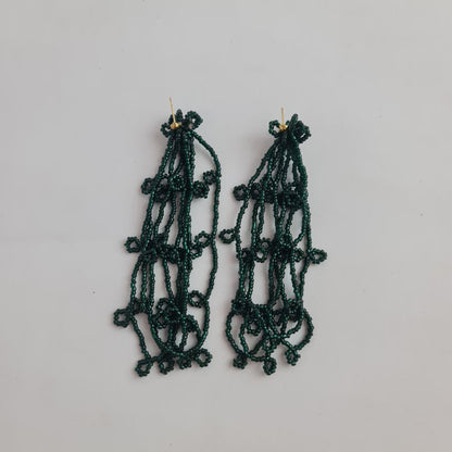 BEAD EARRINGS: FOUR BEADED SISTERS