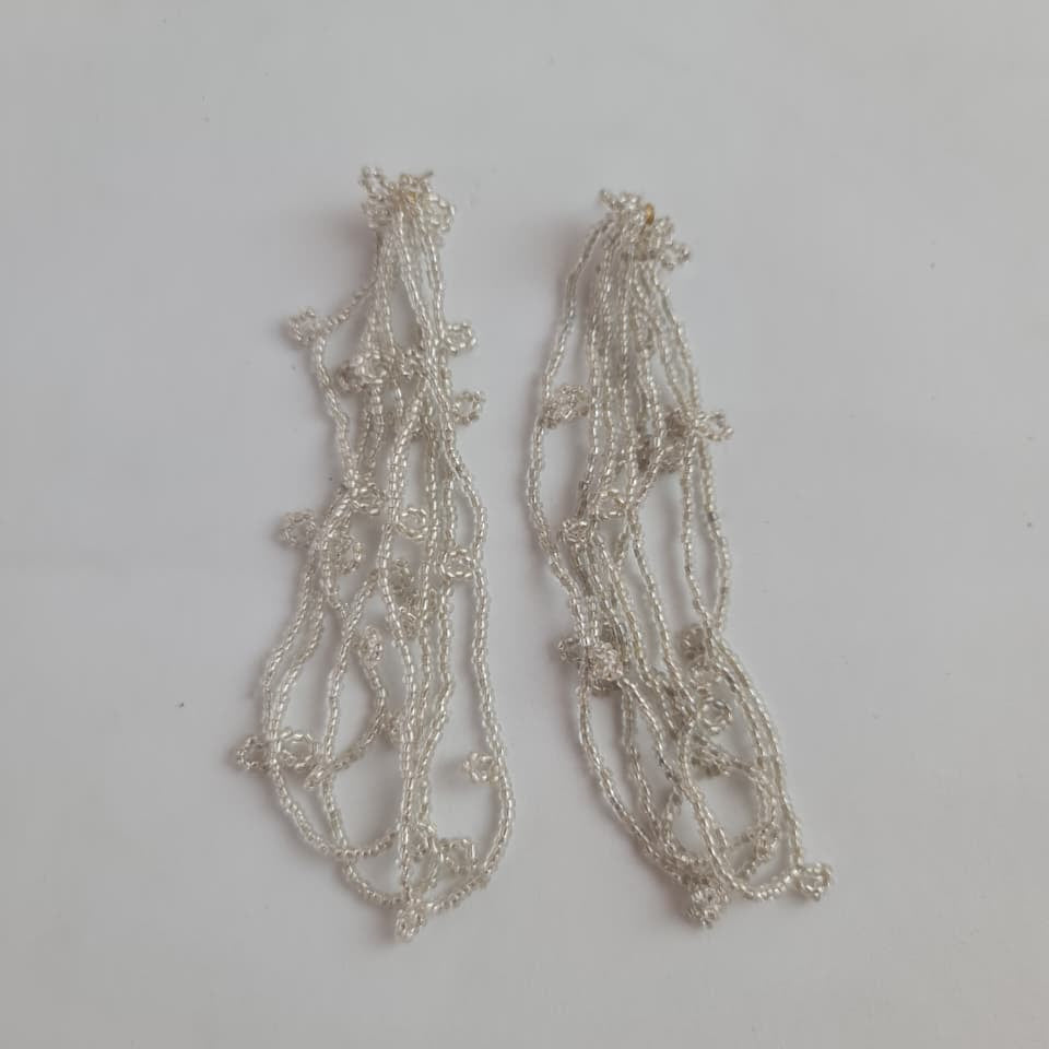 BEAD EARRINGS: FOUR BEADED SISTERS