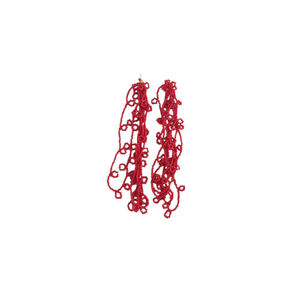 BEAD EARRINGS: FOUR BEADED SISTERS